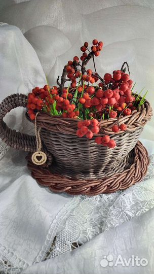 Корзина плетеная