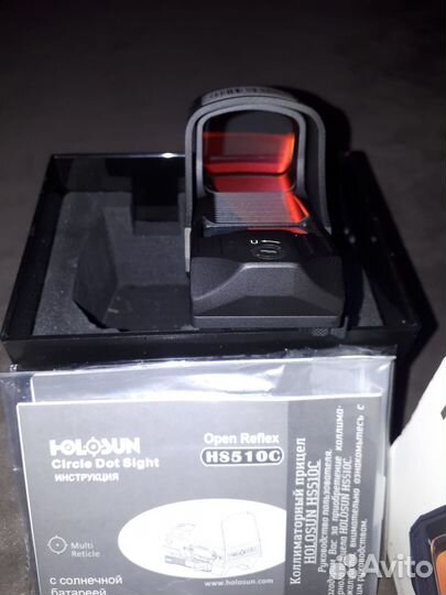 Коллиматорный прицел holosun hs510c