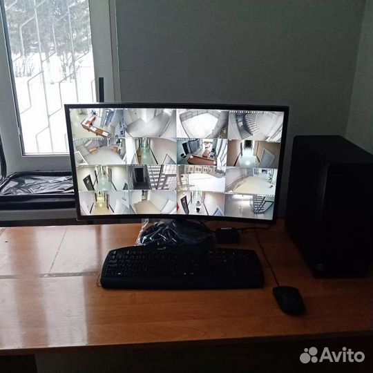 Установка систем видеонаблюдения