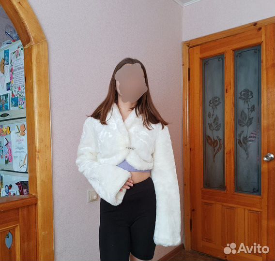 Свадебная шубка накидка