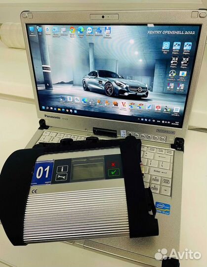 Mercedes sd connect C4 +защищенный Panasonic CF-C2