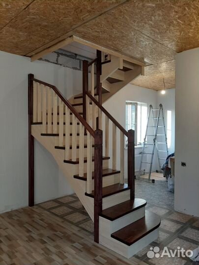 Деревянная лестница. Изготовление. Обшивка