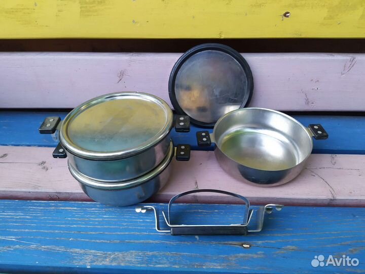Контейнер для еды нержавейка СССР