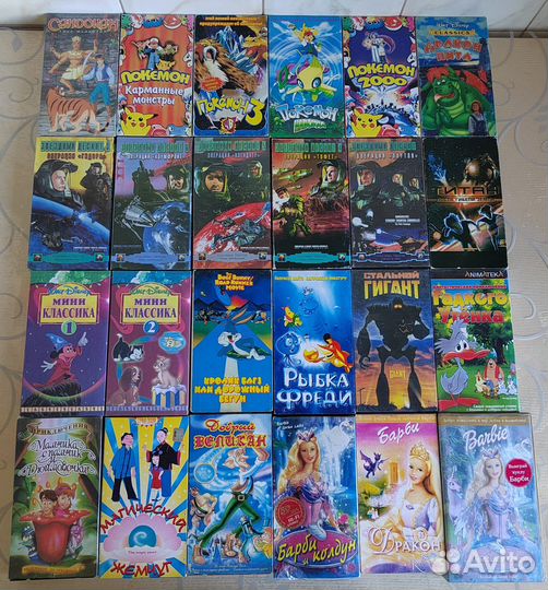 Мультики от еа и др. / видеокассеты / VHS