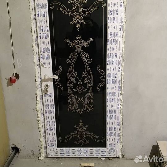 Пластиковая дверь 120х210 77