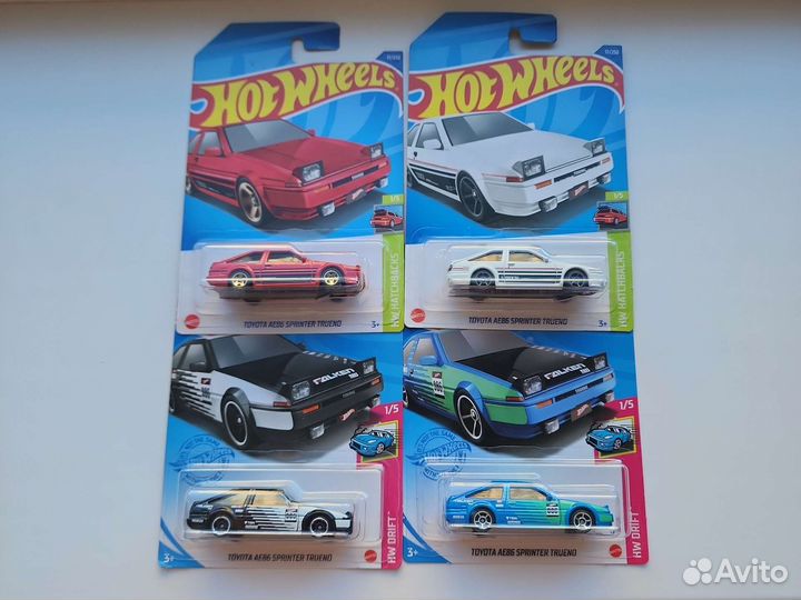 Hot wheels Toyota машинки
