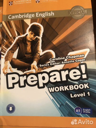 Учебник Prepare A1 в комплекте с рабочей тетрадью