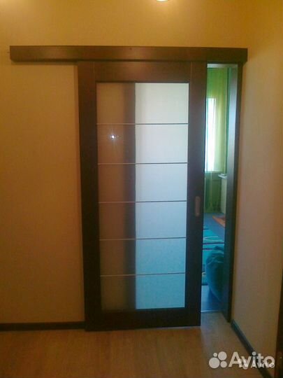 Установка входных межкомнатных дверей откосы