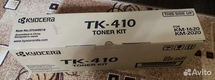 Тонер-картридж Kyocera TK-410 Черный (Black) ориг