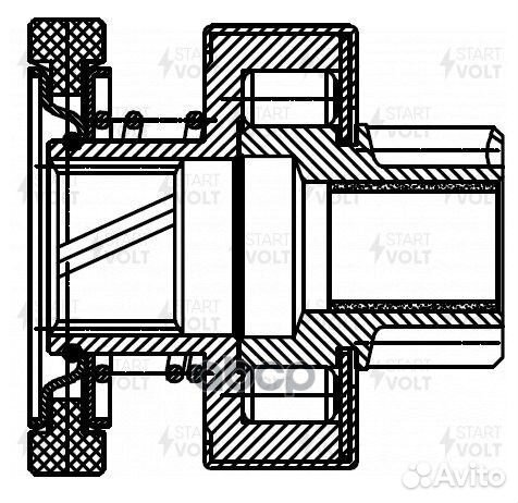 Привод стартера (бендикс) для а/м Fiat Ducato