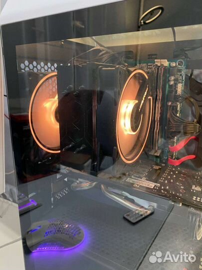 Белый корпус Aero One mini с aRGB и охлаждением