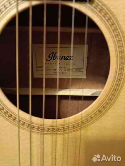 Акустическая гитара ibanez