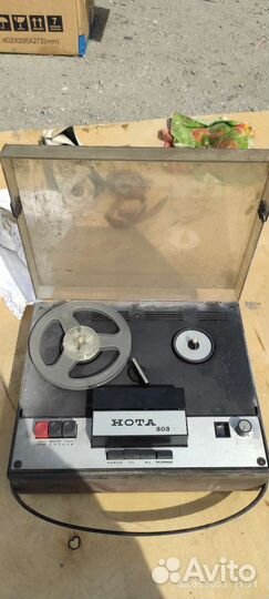 Катушечный магнитофон нота 303