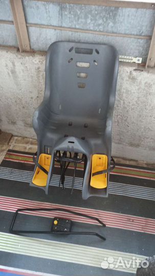 Детское велокресло с багажником