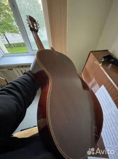 Мастеровая классическая гитара Ф.Р. Акопова