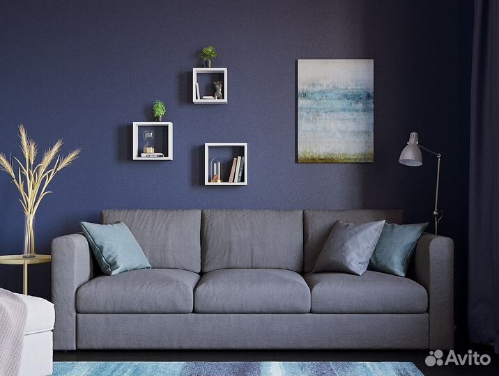 Комплект настенных навесных полок