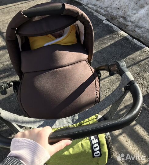 Коляска аdamex 2 в 1 + автолюлька3 в 1