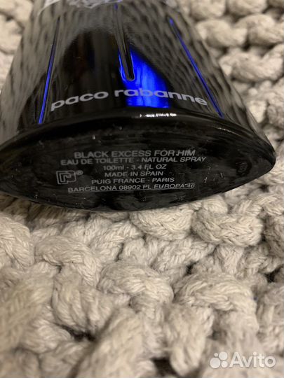 Paco Rabanne Black XS 100 мл