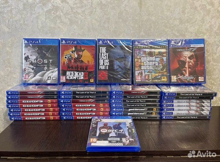 Новые диски для PS4/PS5 + Гарантия