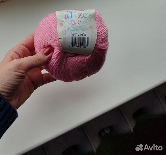 Пряжа alize baby wool