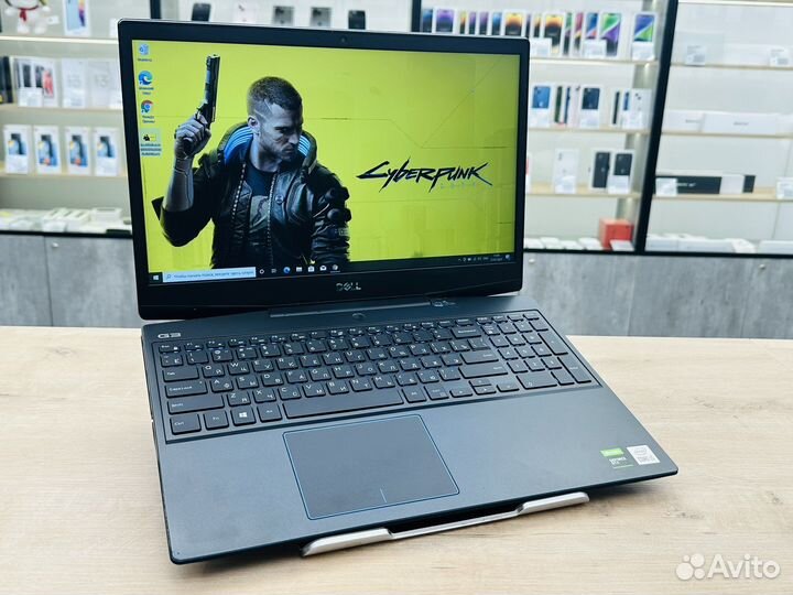 Игровой dell 120Hz Core i5-10300H/ GTX 1650 Ti