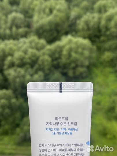 Round Lab spf birch juice moisturizing sunscreen