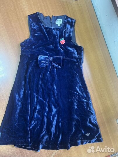 Платье armani junior для девочки
