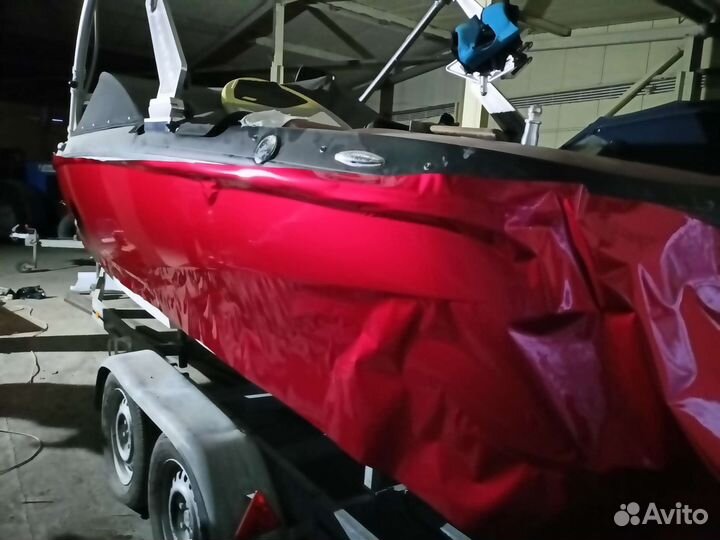 Виниловая пленка на лодки