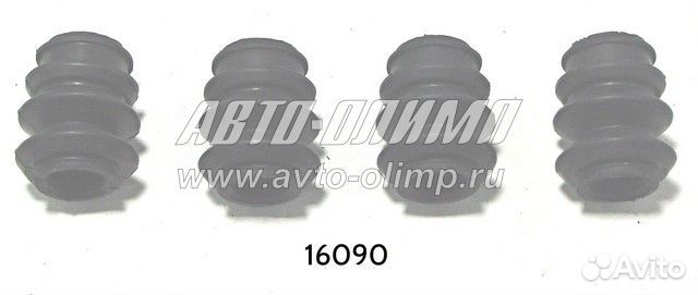 Пыльники направляющих передних суппортов