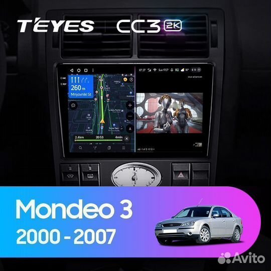 Магнитола Ford Mondeo 3 CC3 2K 6/128