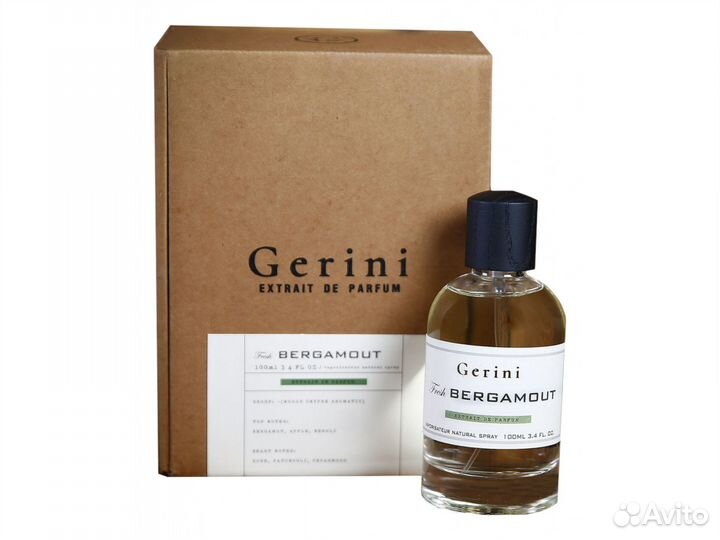Gerini Fresh Bergamot 100 мл
