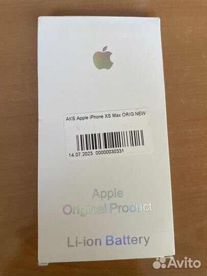 Акб Apple iPhone XS Max