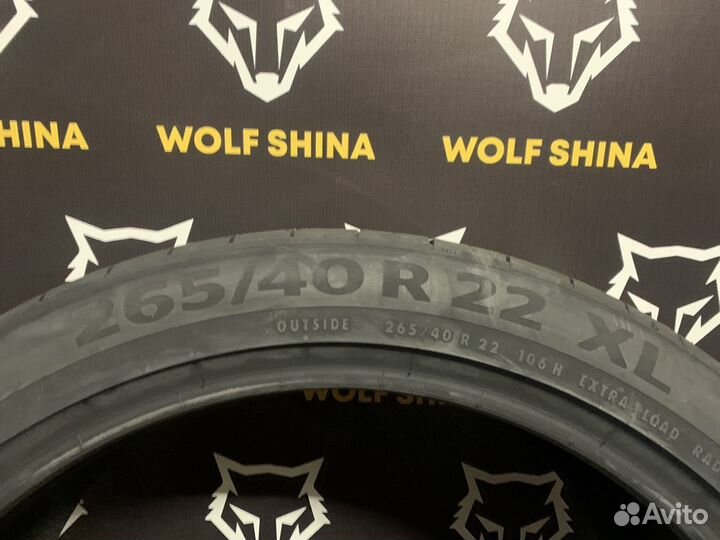 Continental SportContact 6 ContiSilent 265/40 R22 106H