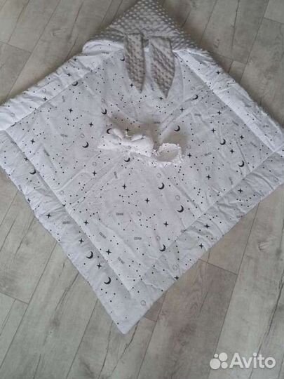 Плед детский плюшевый