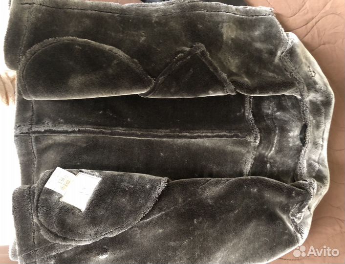 Дубленка авиатор женская