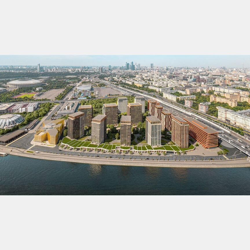 2-к. квартира, 136 м², 17/18 эт.