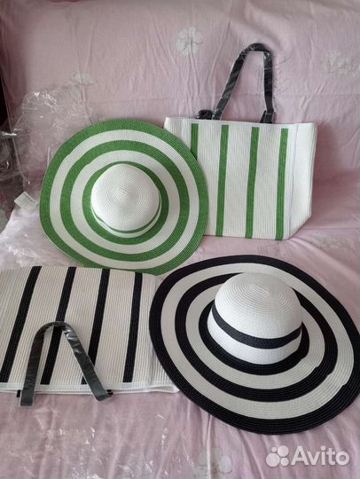 Новый Комплект: шляпа и сумка