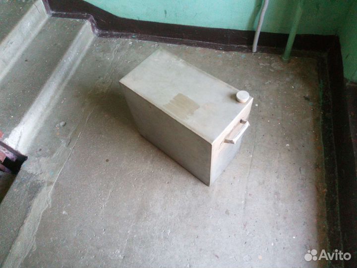Бак из нержавейки. 250*420*520 мм. 50 литров