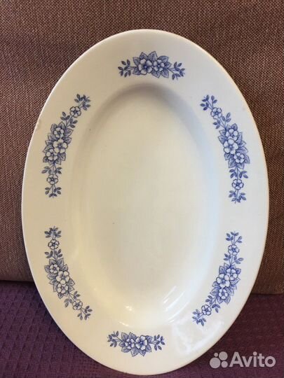 Блюдо большое Дулево. Тарелки