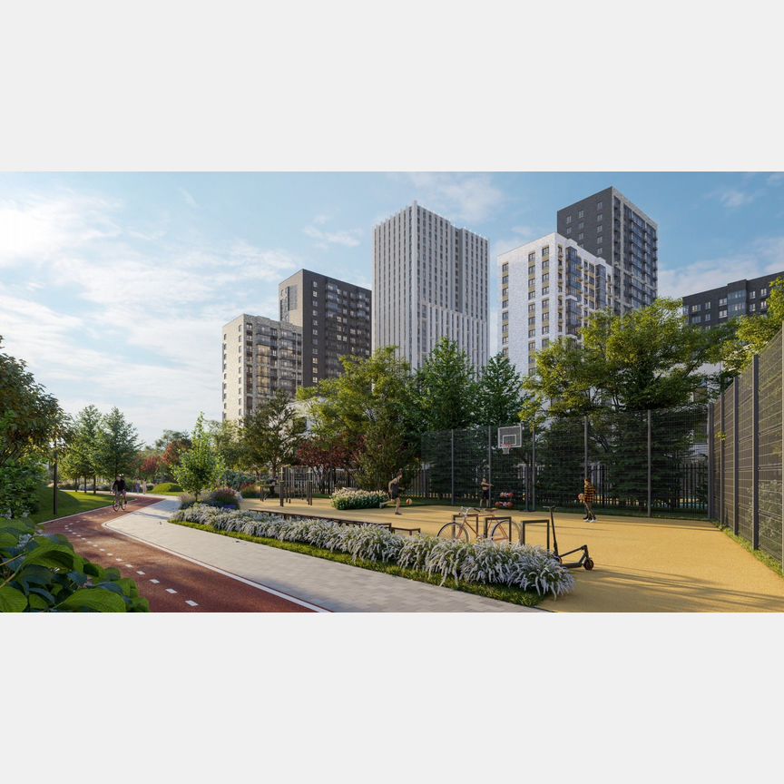 1-к. квартира, 41,2 м², 12/12 эт.