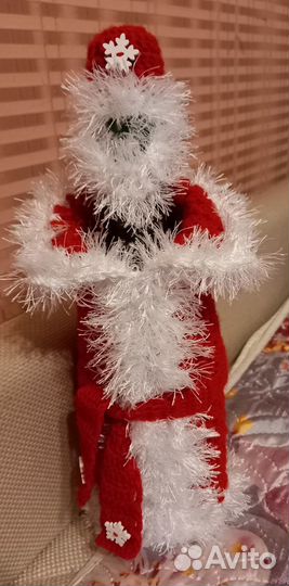 Дед мороз на бутылку