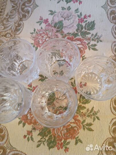 Хрустальные рюмки СССР