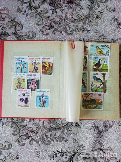 Альбом с марками кампучия (Камбоджа)