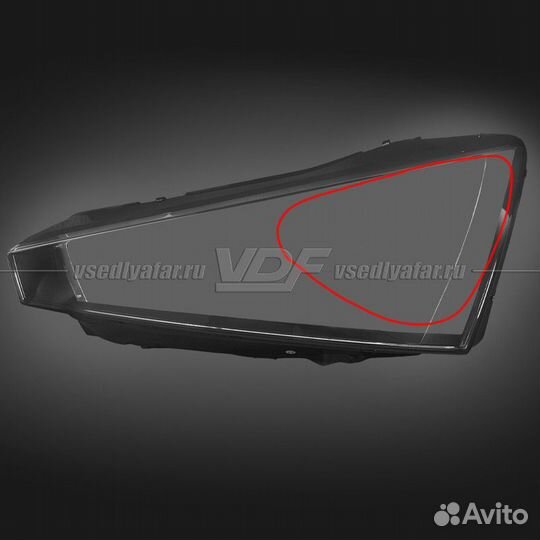 Уцененное стекло для фары Skoda Rapid (2019-2023)