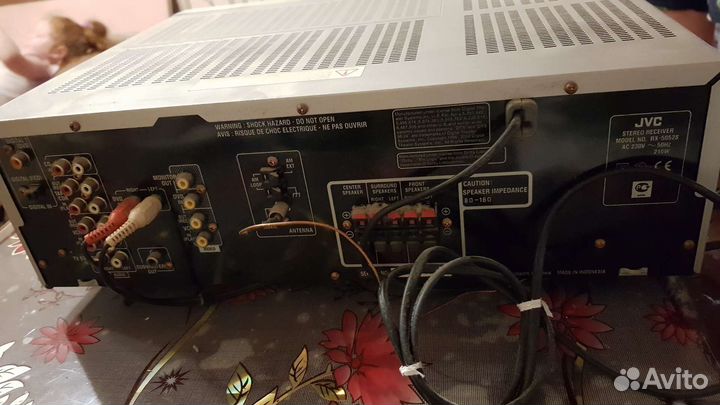 Акустическая система JVC сабвуфер ресивер