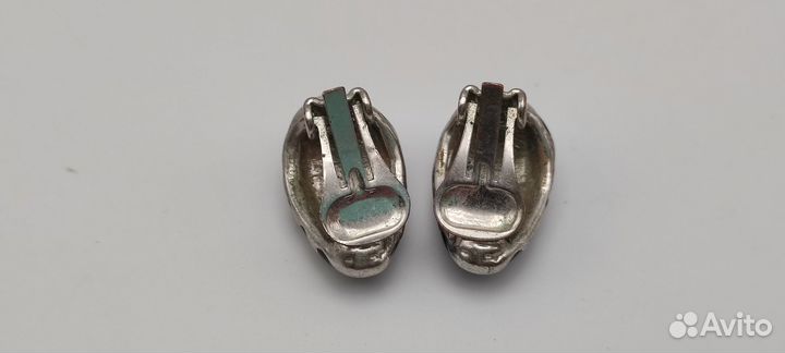 Клипсы винтажные №28 010 Размер на фото и состояни