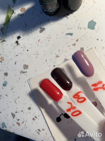 Гель лаки для маникюра