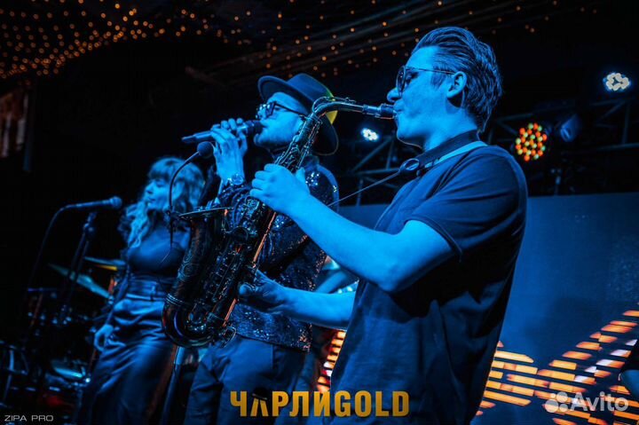 Саксофонист Максим Разин на мероприятие