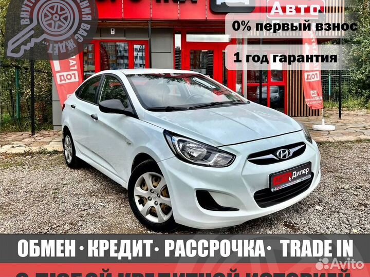 Hyundai Solaris 1.4 МТ, 2011, 156 080 км