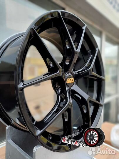 Литые диски реплика BBS r19 5x108 черный глянец
